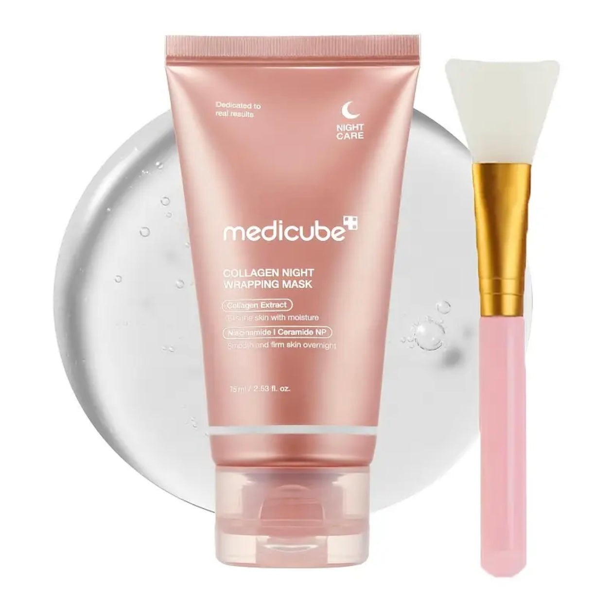 medicube - Masque enveloppant de nuit au collagène - 75ml