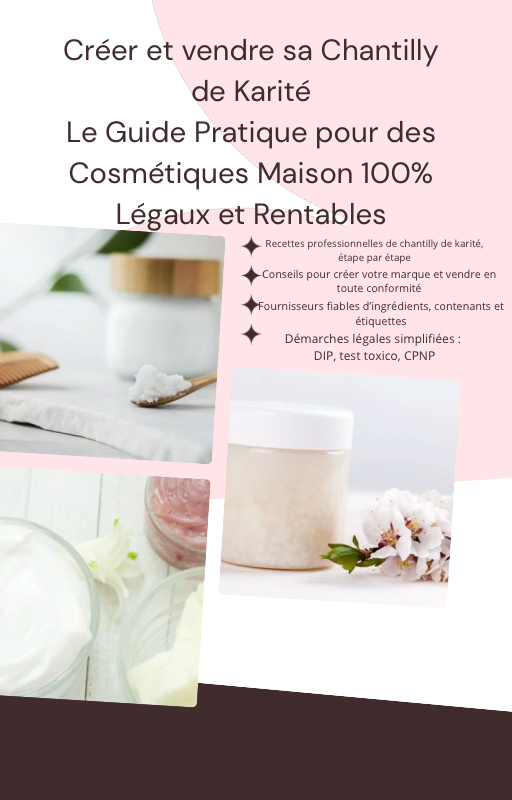 Créer et vendre sa Chantilly de Karité – Le guide complet aux normes