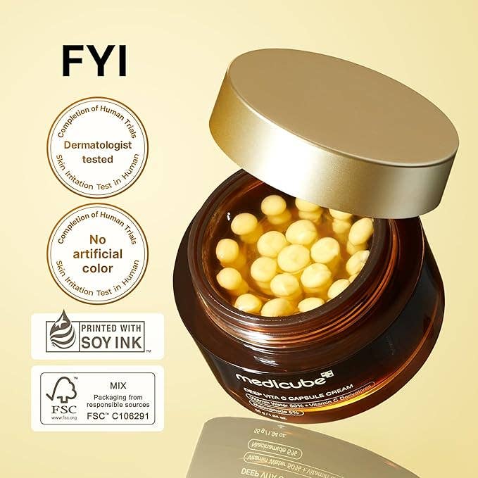 CRÈME EN CAPSULE MEDICUBE DEEP VITA C 55g