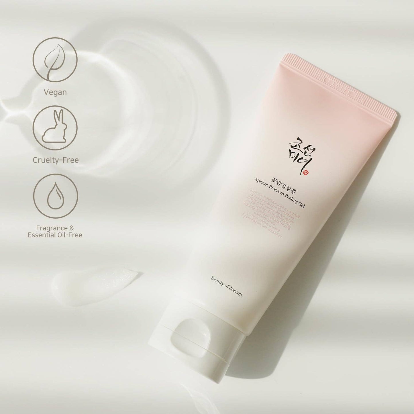 BEAUTY OF JOSEON Gel exfoliant à la fleur d'abricot pour le visage et le corps 100 ml