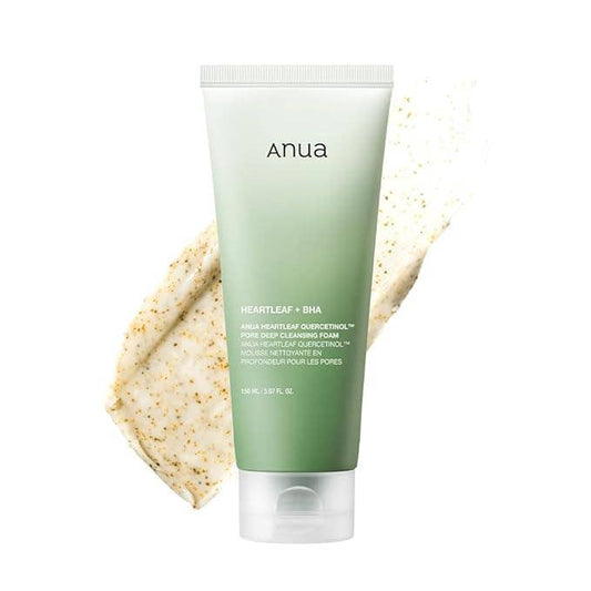 Mousse nettoyante en profondeur pour pores à la quercétinol Anua Heartleaf 150 ml