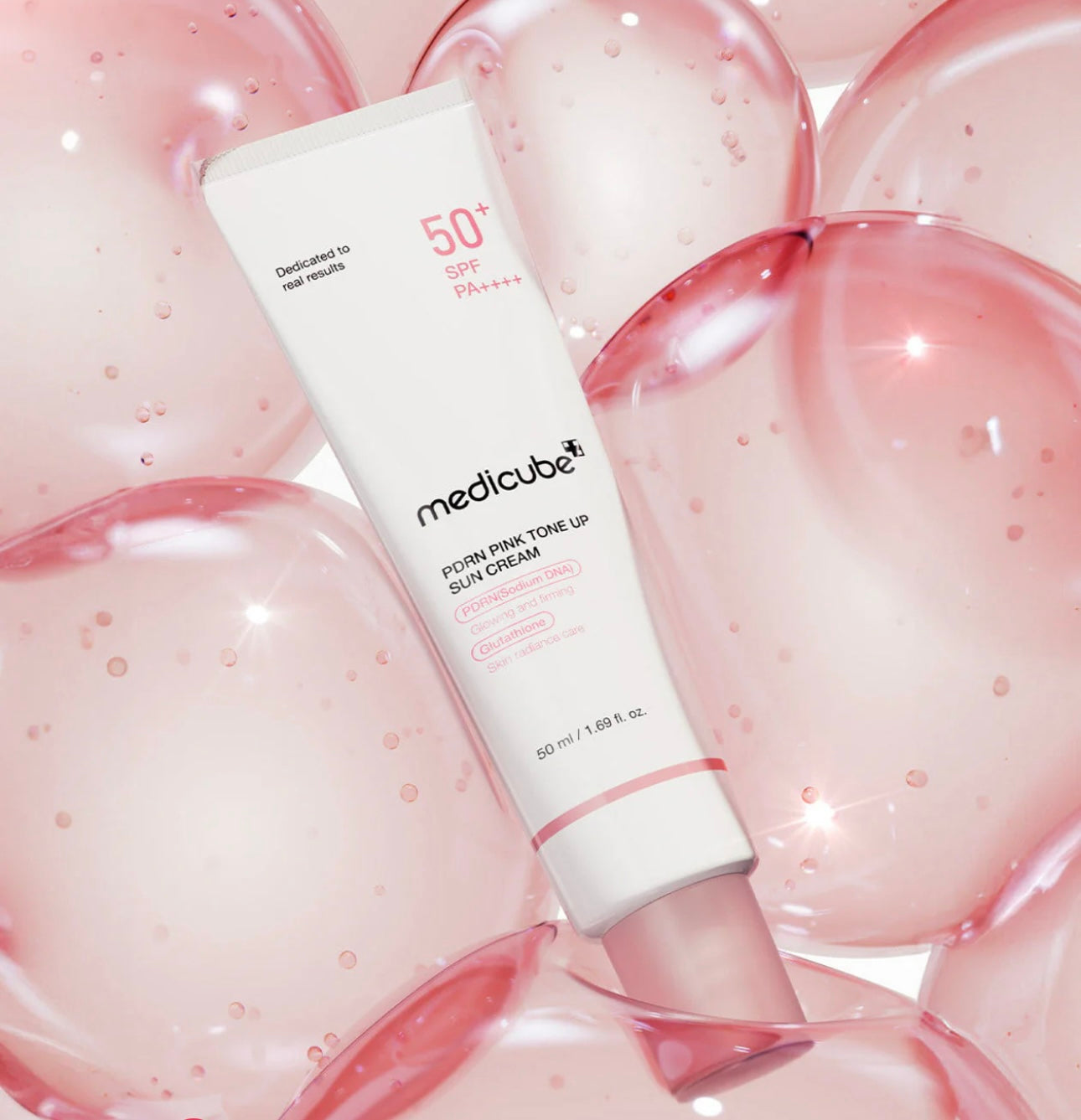 Crème solaire Medicube PDRN Pink Tone Up Sun Cream 50ml