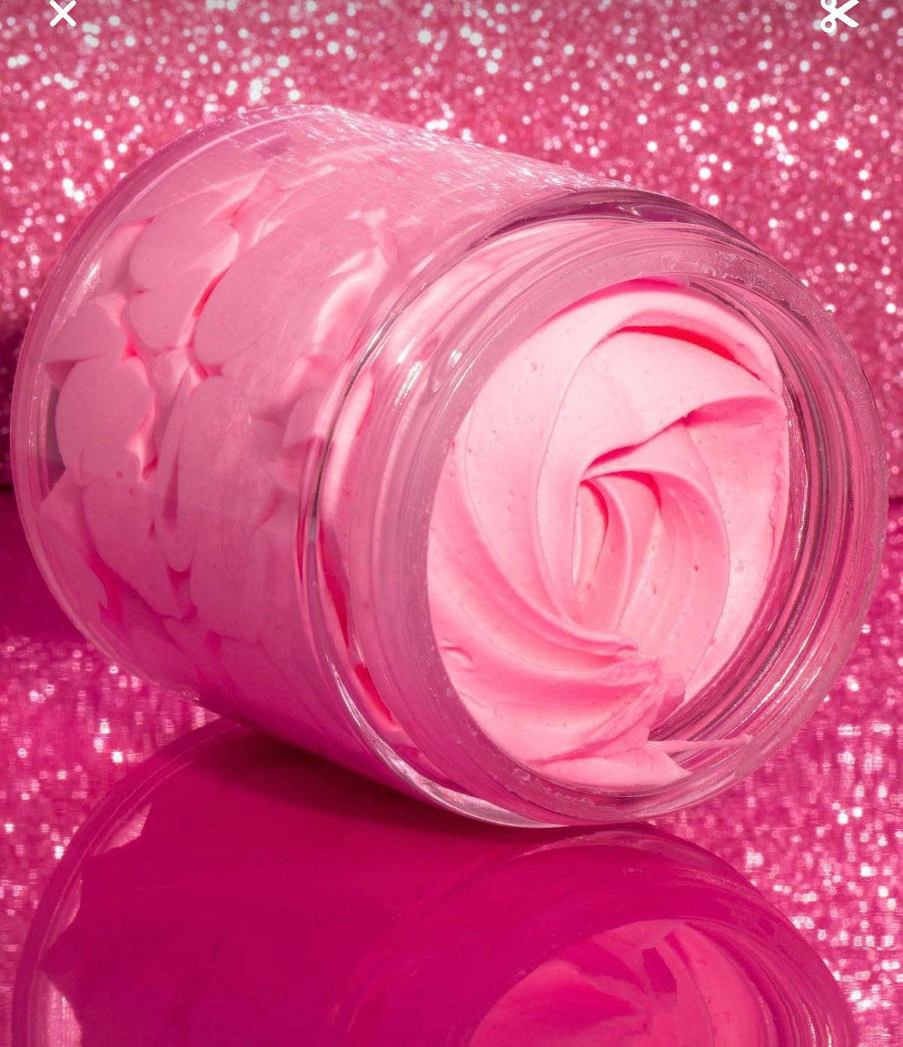 🍭Chantilly de bain au karité Barbe à papa