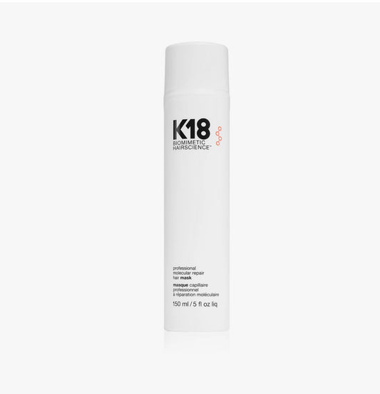 K18 Biomimetic Hairscience Masque Sans Rinçage Réparation Moléculaire, 150ml