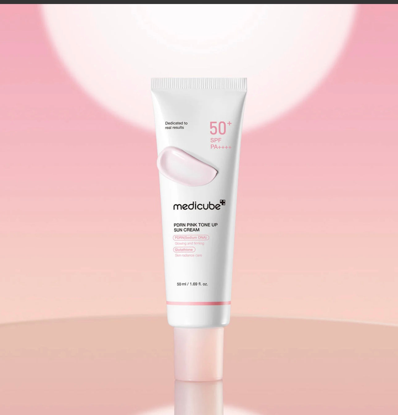 Crème solaire Medicube PDRN Pink Tone Up Sun Cream 50ml
