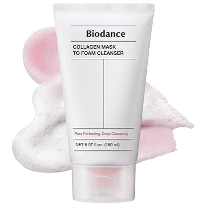 Nettoyant moussant au masque de collagène BIODANCE 150 ml (5,07 fl. oz.)