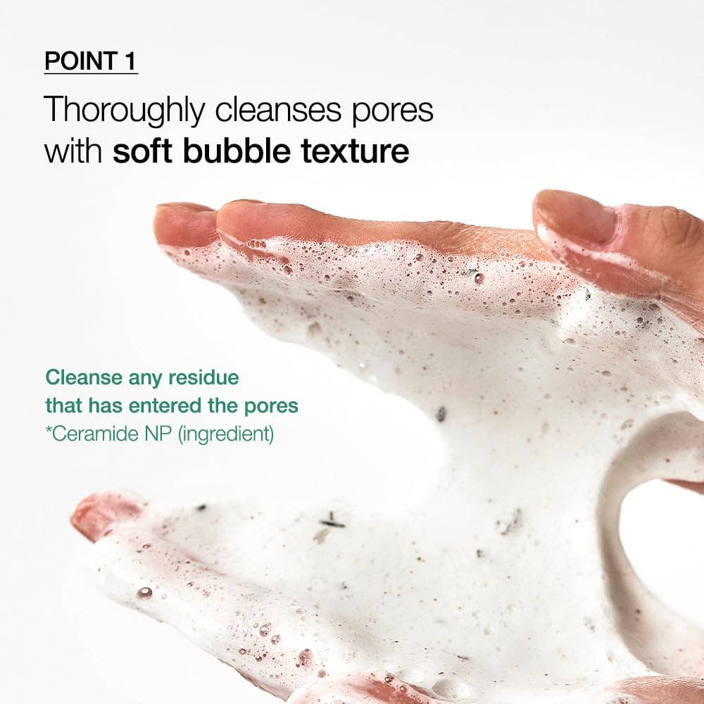 Mousse nettoyante en profondeur pour pores à la quercétinol Anua Heartleaf 150 ml