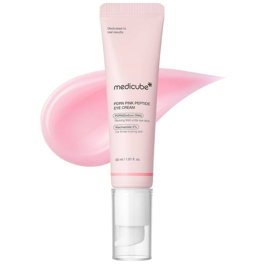 MEDICUBE Sérum pour les yeux au peptide rose et ADN de saumon PDRN 30 ml